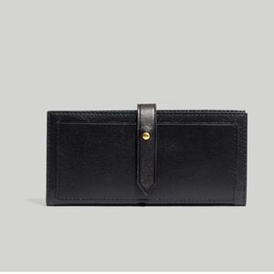 Madewell Wallet- Black The Leather Post Wallet
